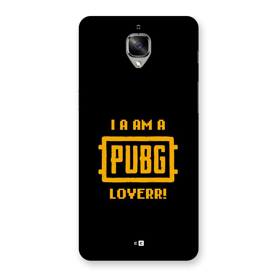 PUBG Lover Back Case for OnePlus 3