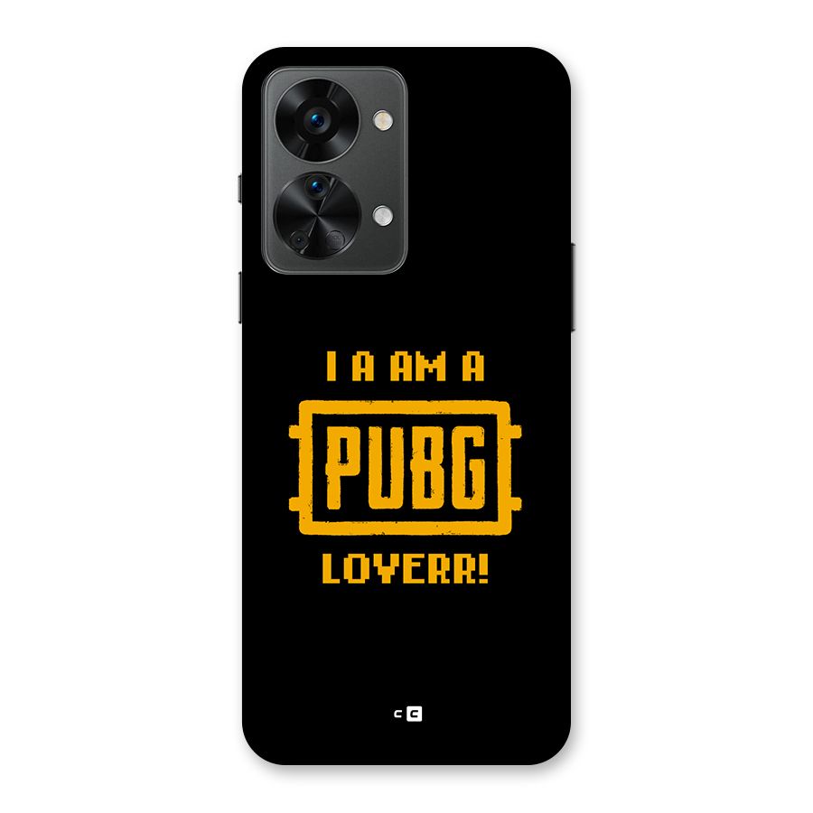 PUBG Lover Back Case for OnePlus Nord 2T