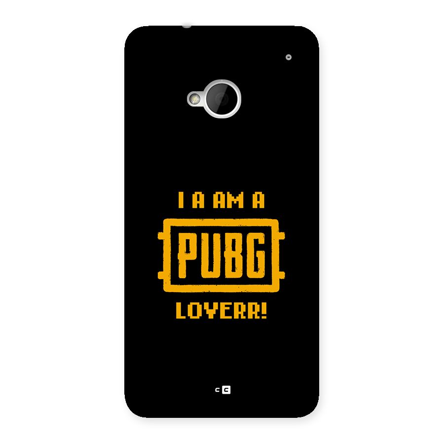 PUBG Lover Back Case for One M7 (Single Sim)