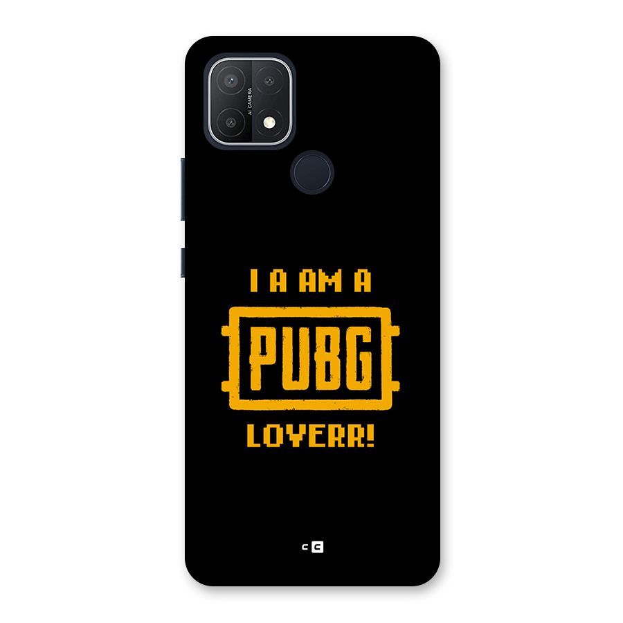 PUBG Lover Back Case for Oppo A15s