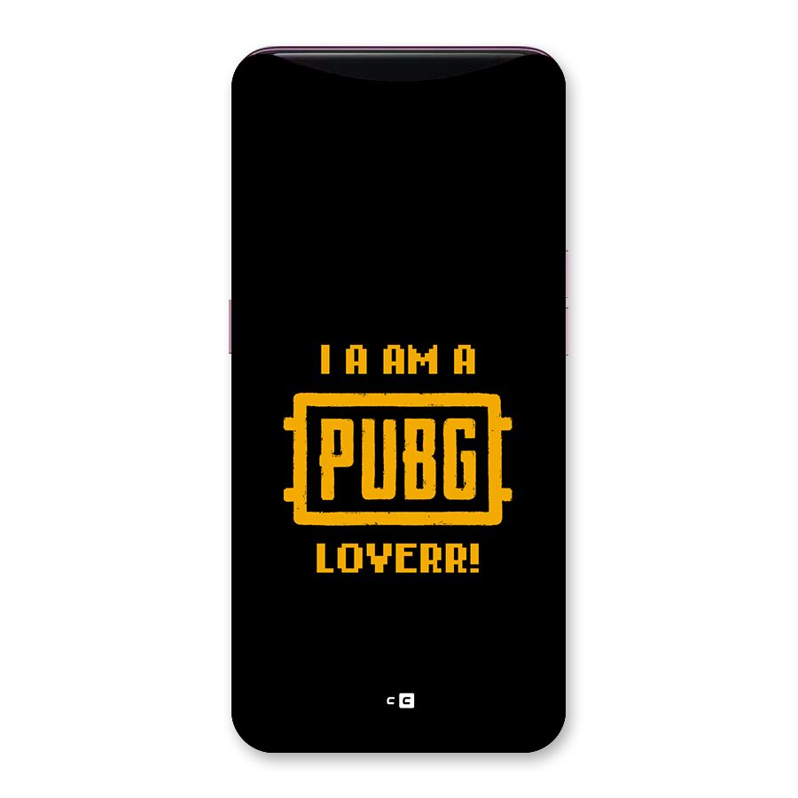 PUBG Lover Back Case for Oppo Find X