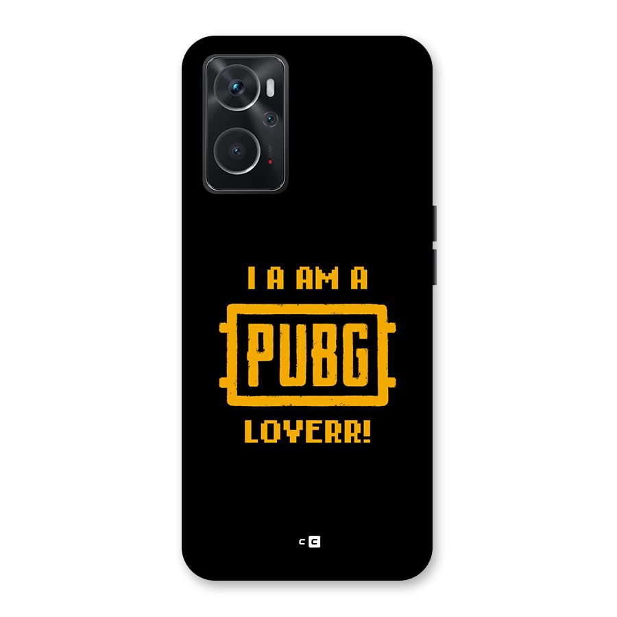 PUBG Lover Back Case for Oppo K10 4G