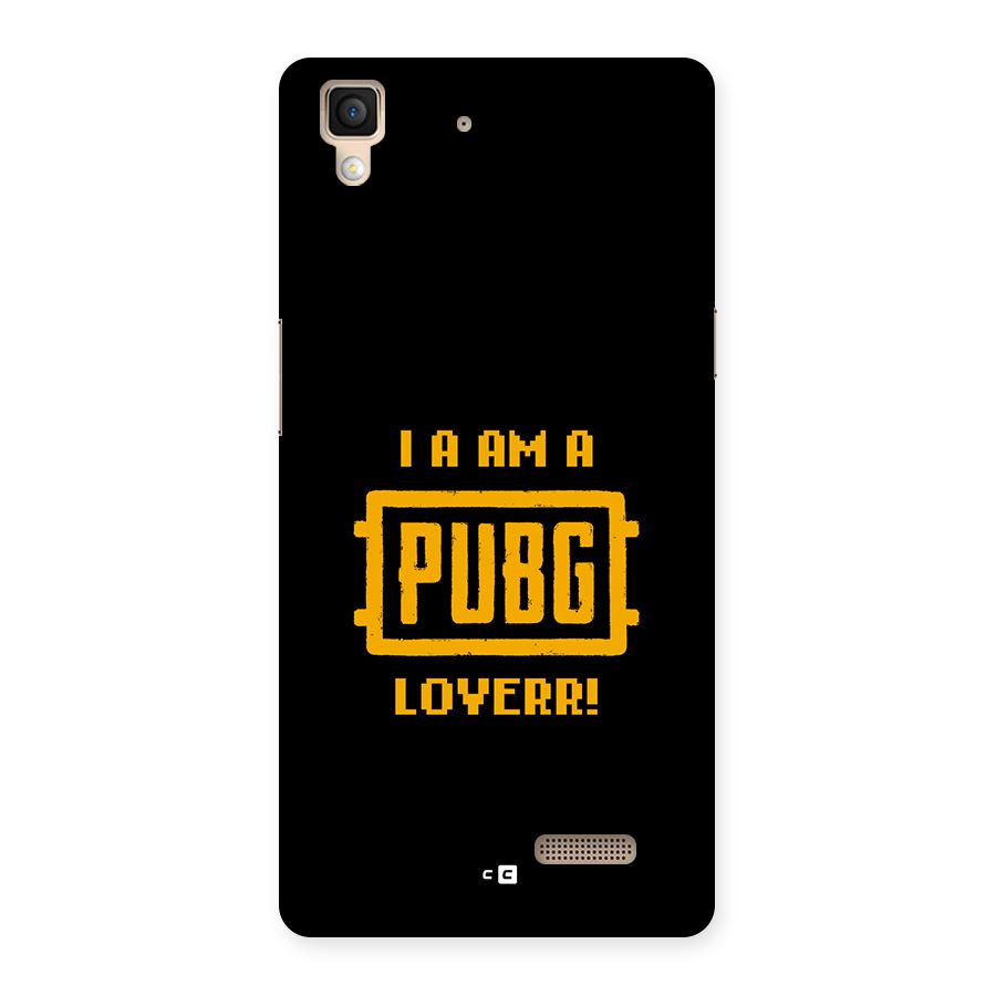 PUBG Lover Back Case for Oppo R7