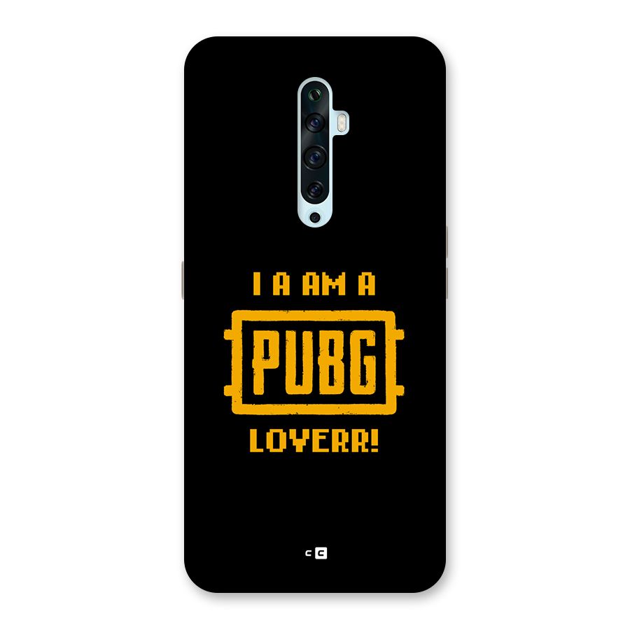 PUBG Lover Back Case for Oppo Reno2 F