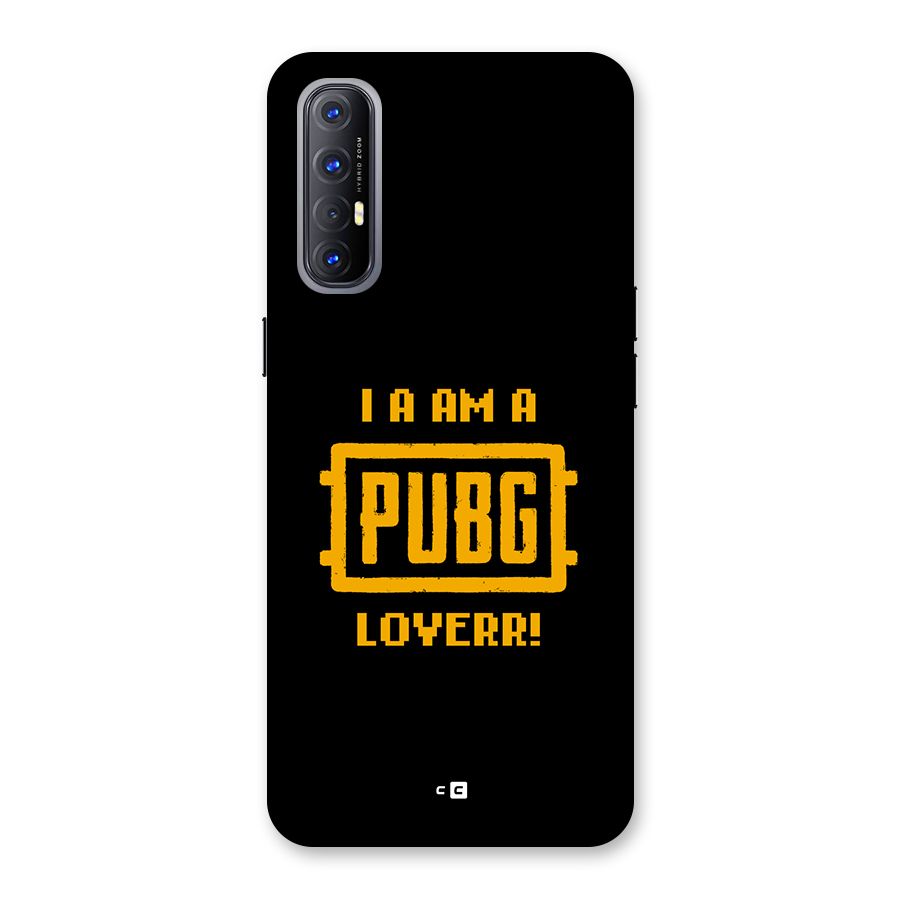 PUBG Lover Back Case for Oppo Reno3 Pro