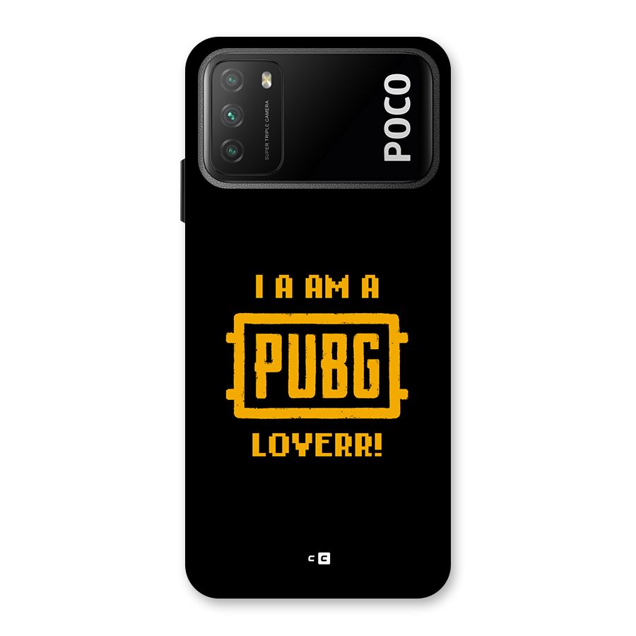 PUBG Lover Back Case for Poco M3
