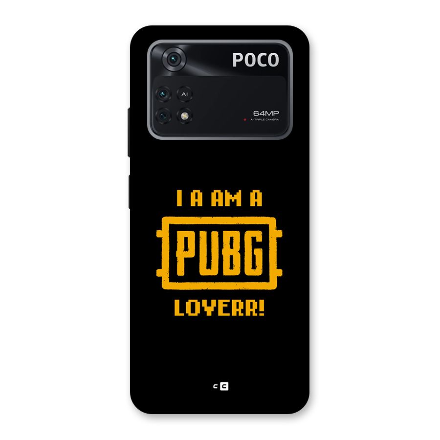 PUBG Lover Back Case for Poco M4 Pro 4G