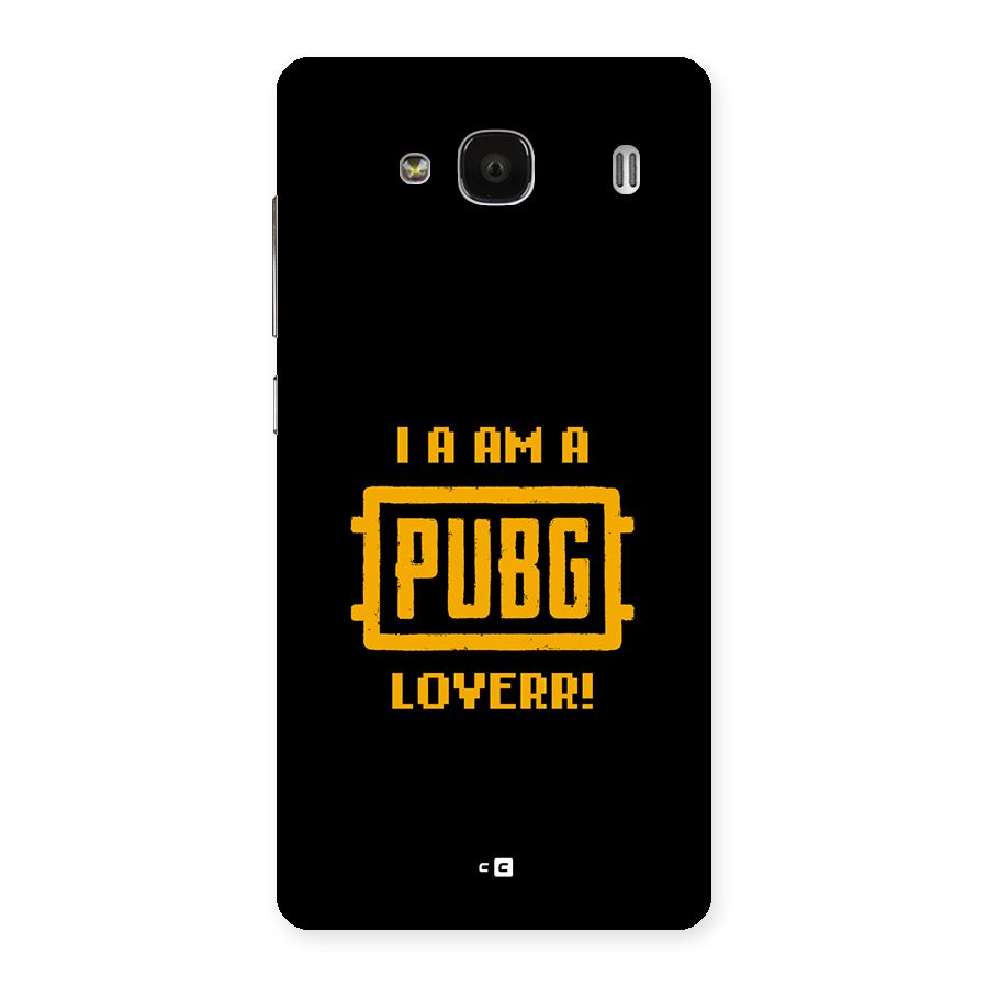 PUBG Lover Back Case for Redmi 2 Prime