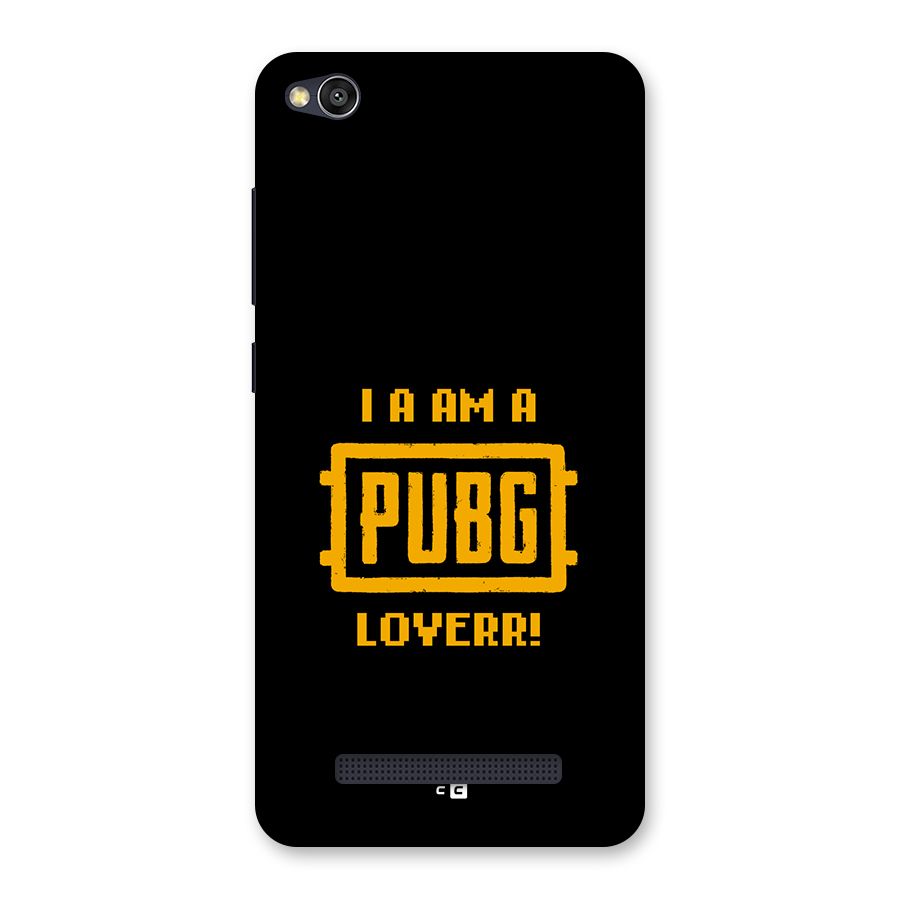 PUBG Lover Back Case for Redmi 4A