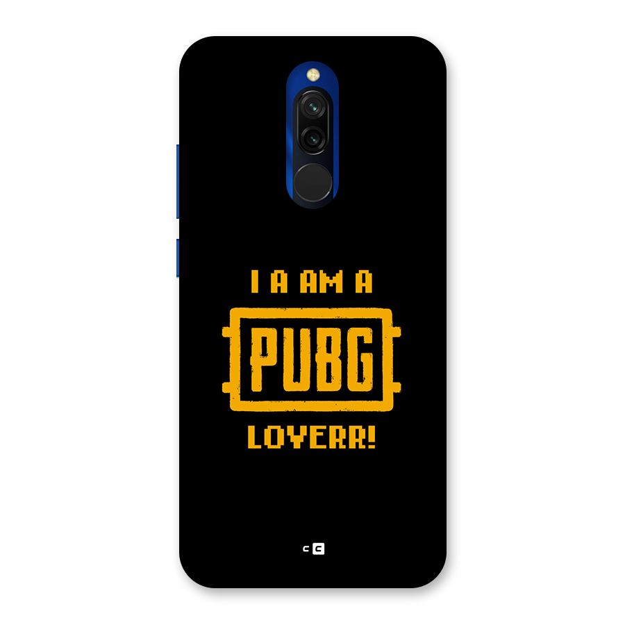 PUBG Lover Back Case for Redmi 8