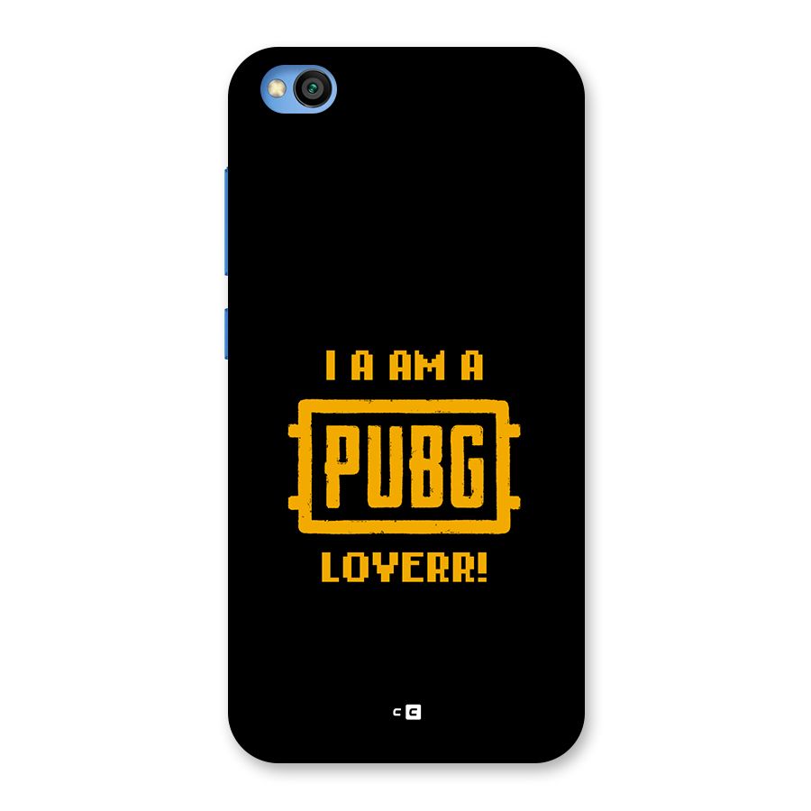 PUBG Lover Back Case for Redmi Go