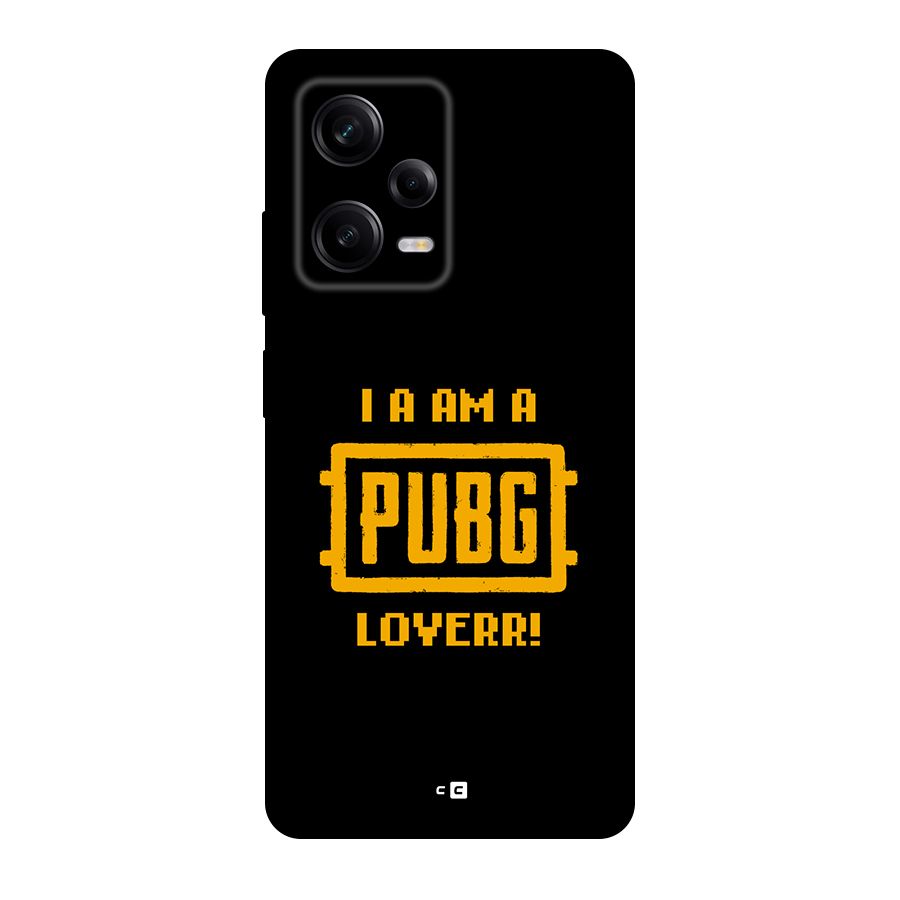 PUBG Lover Back Case for Redmi Note 12 Pro