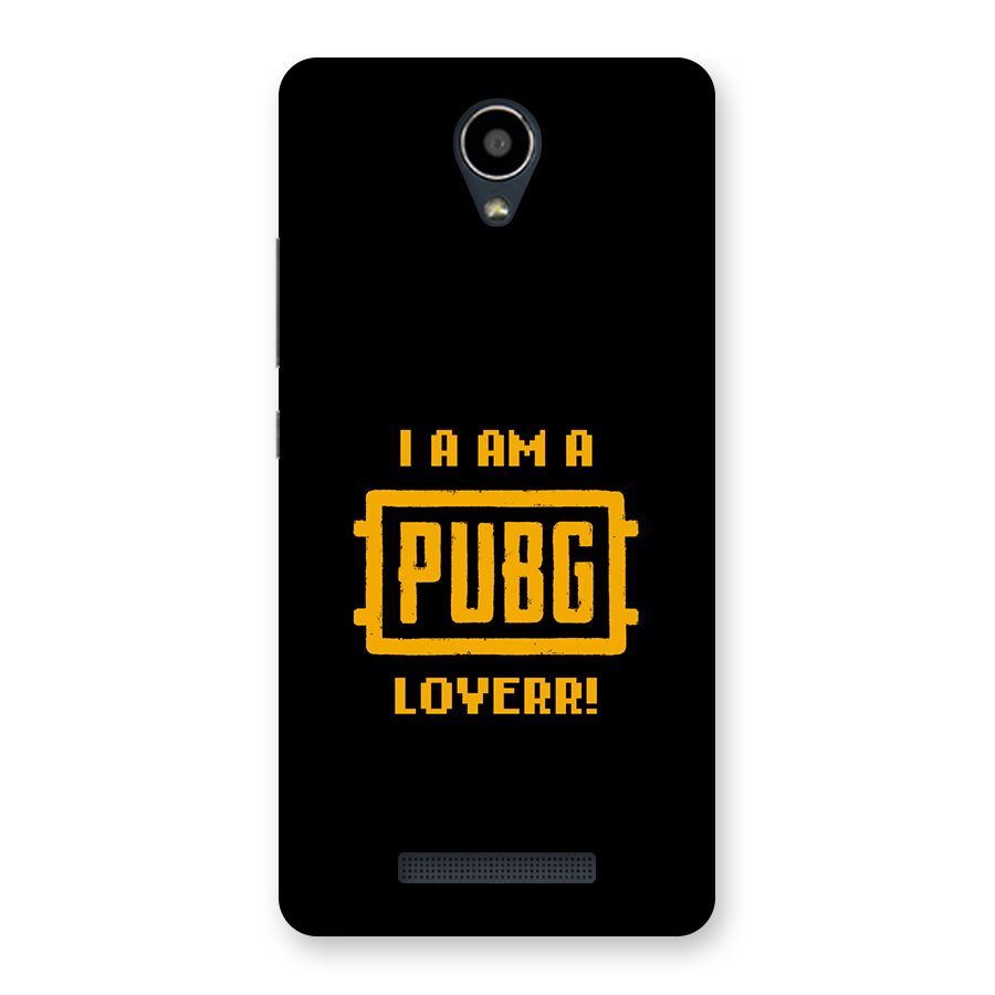 PUBG Lover Back Case for Redmi Note 2