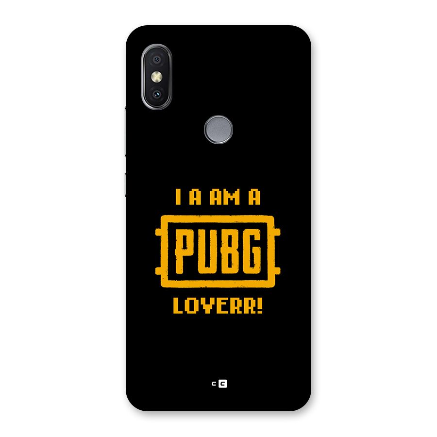 PUBG Lover Back Case for Redmi Y2