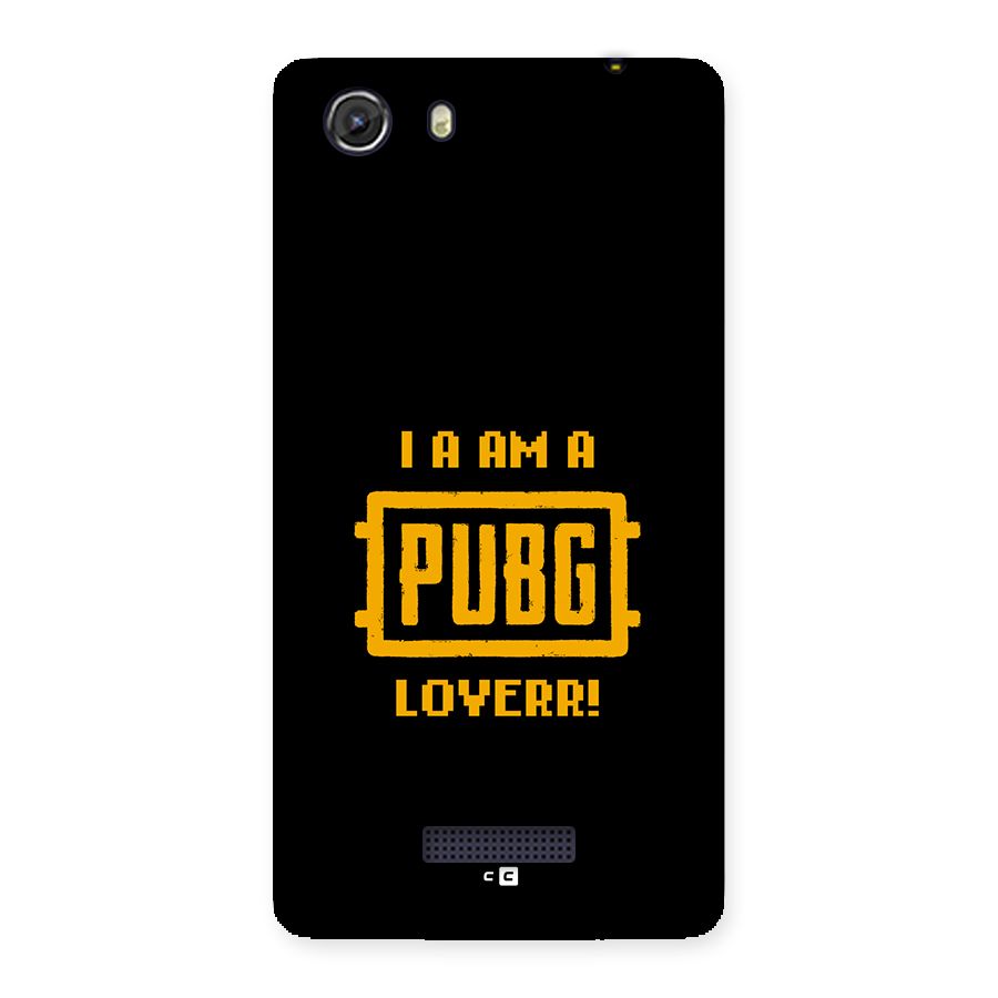 PUBG Lover Back Case for Unite 3