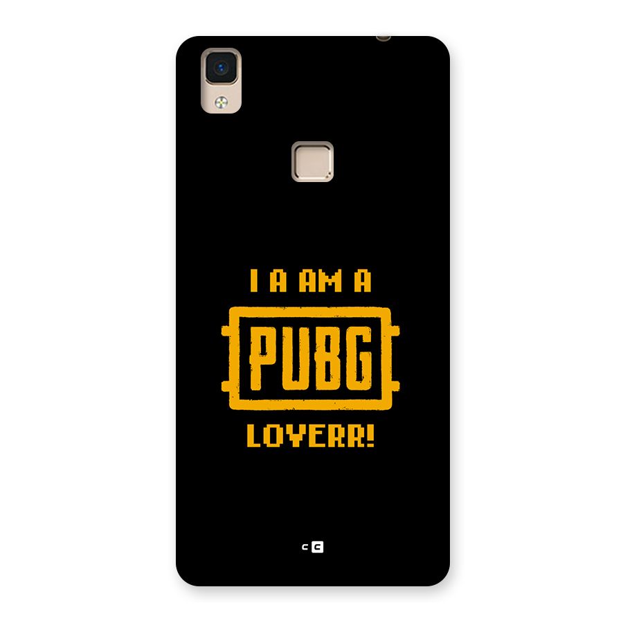 PUBG Lover Back Case for V3 Max