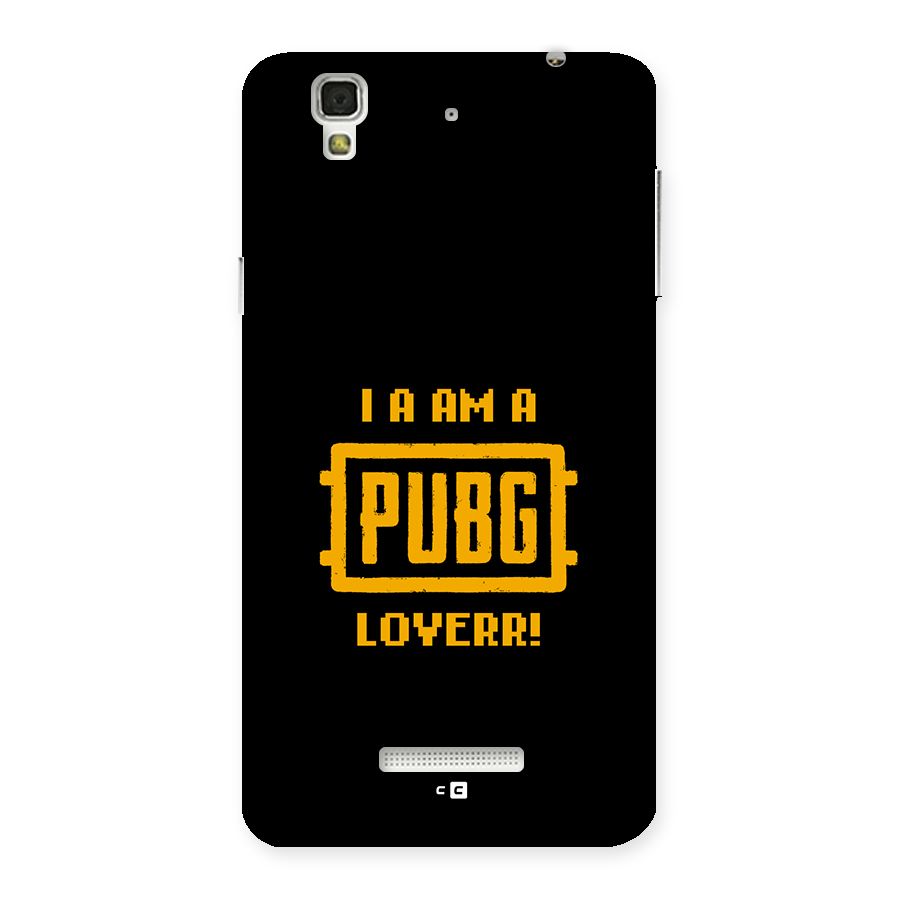 PUBG Lover Back Case for YU Yureka Plus