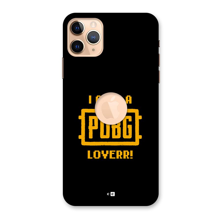 PUBG Lover Back Case for iPhone 11 Pro Max Logo Cut