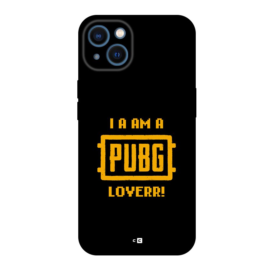 PUBG Lover Back Case for iPhone 13