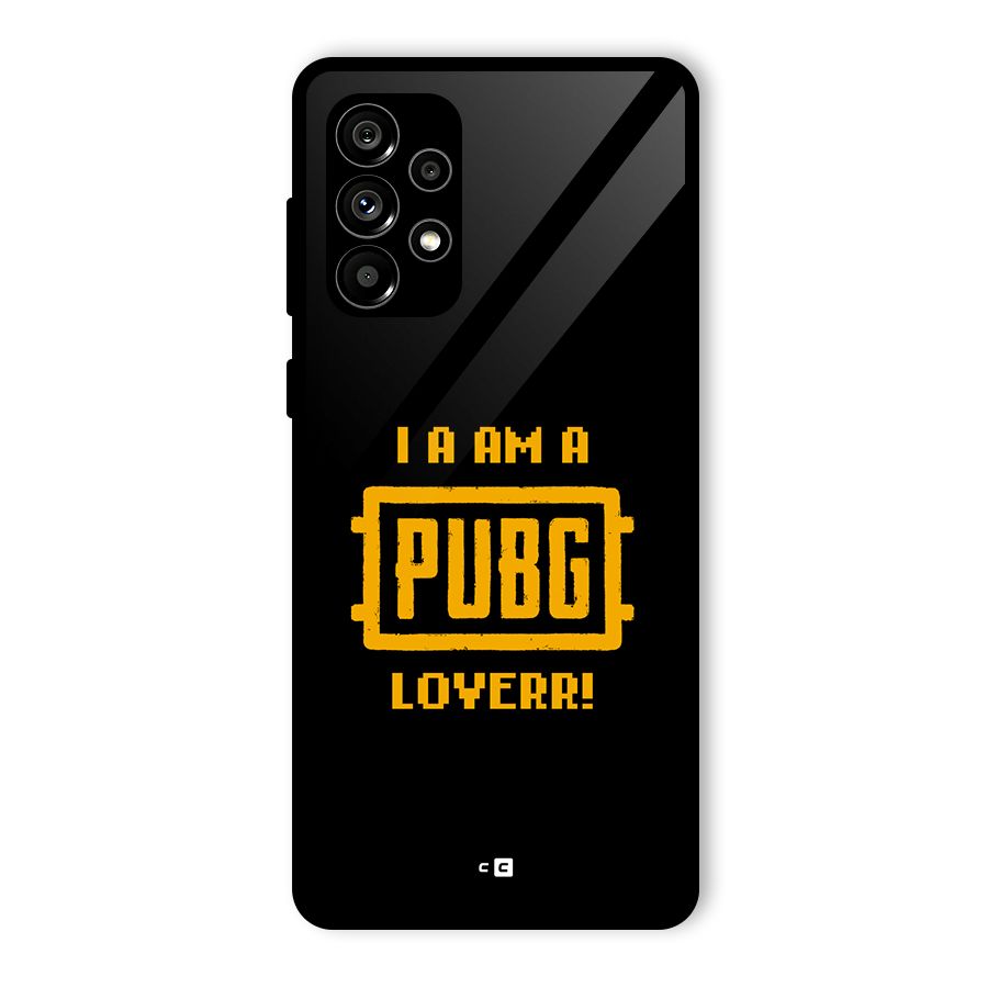 PUBG Lover Glass Back Case for Galaxy A73 5G