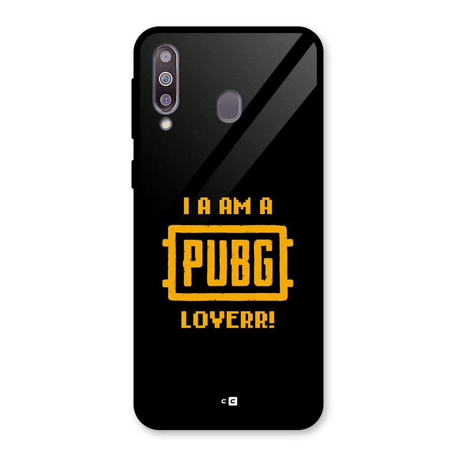 PUBG Lover Glass Back Case for Galaxy M30