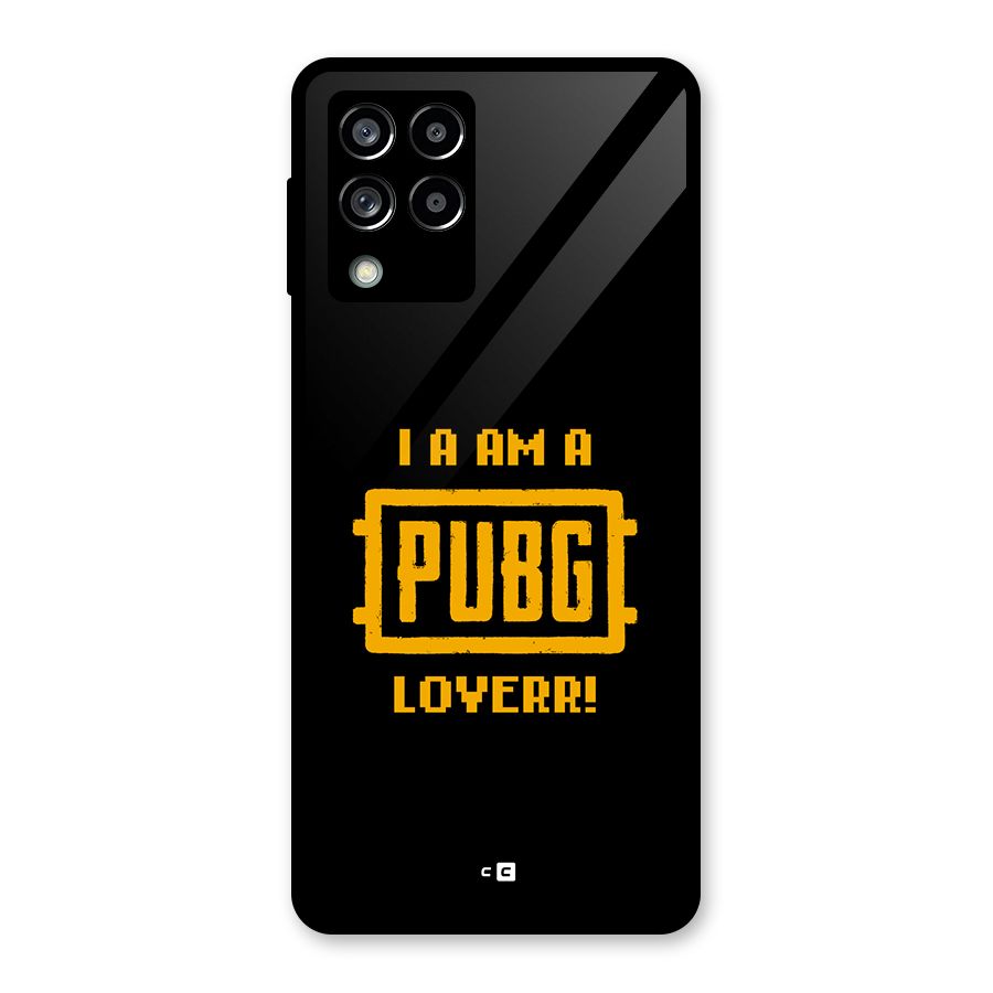 PUBG Lover Glass Back Case for Galaxy M53 5G