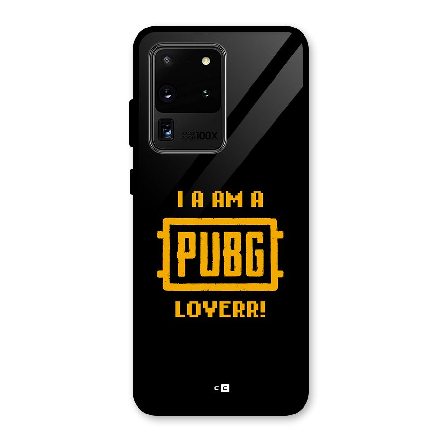 PUBG Lover Glass Back Case for Galaxy S20 Ultra
