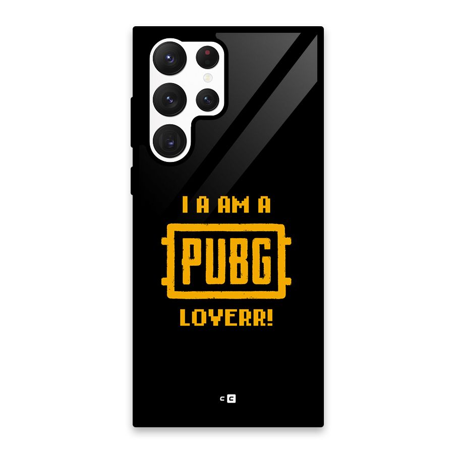 PUBG Lover Glass Back Case for Galaxy S22 Ultra 5G