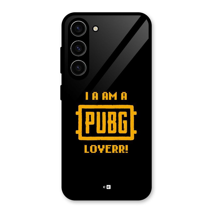PUBG Lover Glass Back Case for Galaxy S23