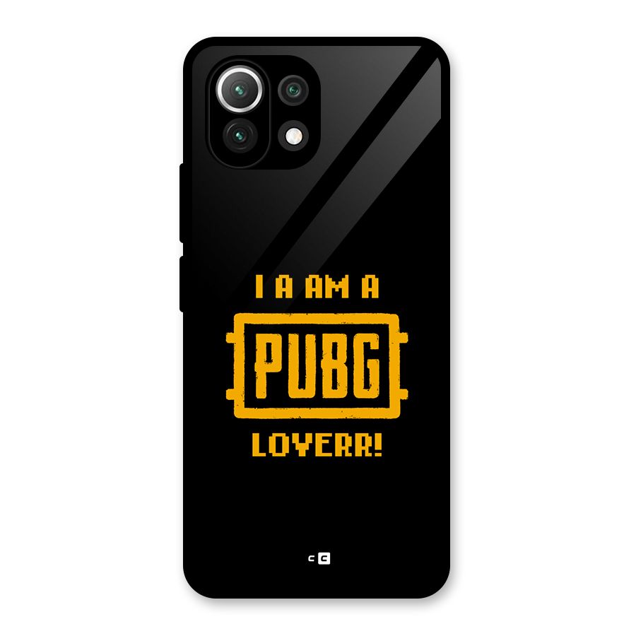 PUBG Lover Glass Back Case for Mi 11 Lite