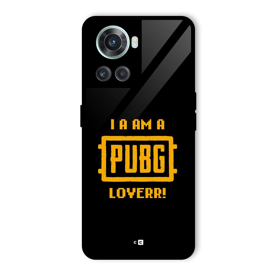 PUBG Lover Glass Back Case for OnePlus 10R