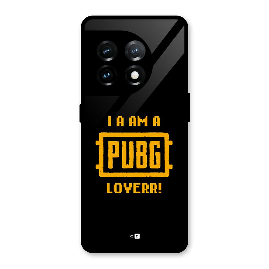 PUBG Lover Glass Back Case for OnePlus 11