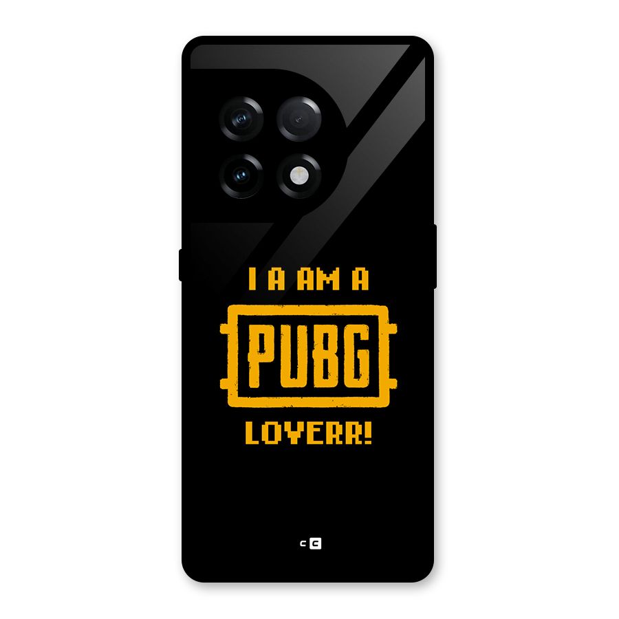 PUBG Lover Glass Back Case for OnePlus 11R