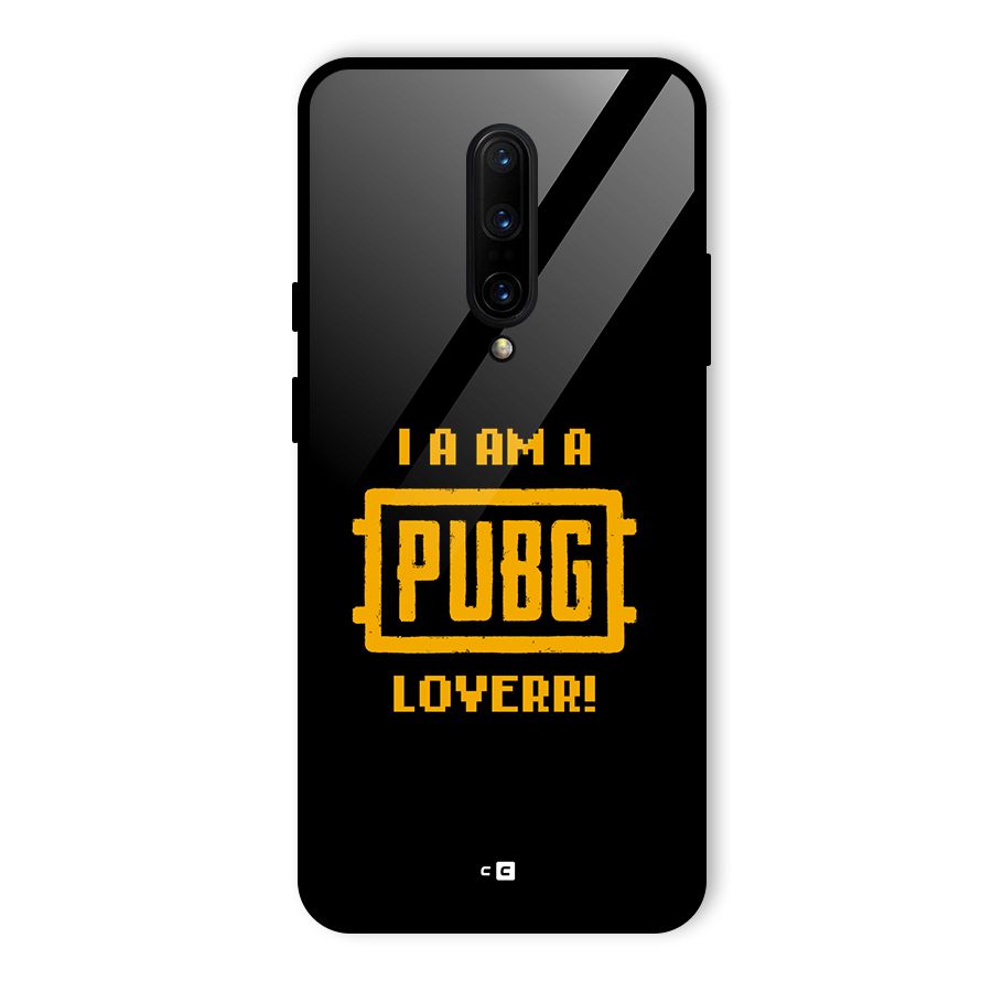 PUBG Lover Glass Back Case for OnePlus 7 Pro