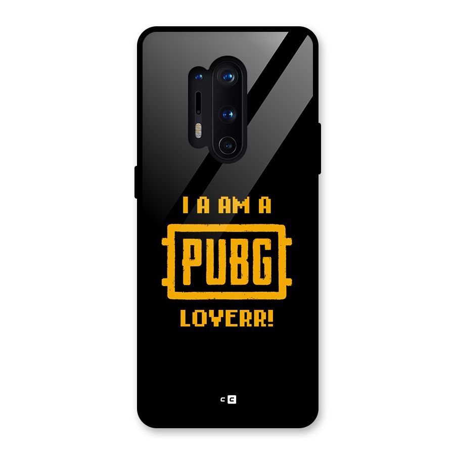 PUBG Lover Glass Back Case for OnePlus 8 Pro