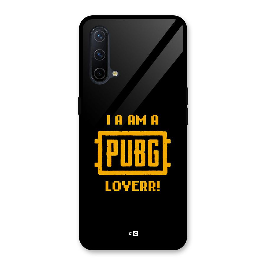 PUBG Lover Glass Back Case for OnePlus Nord CE 5G