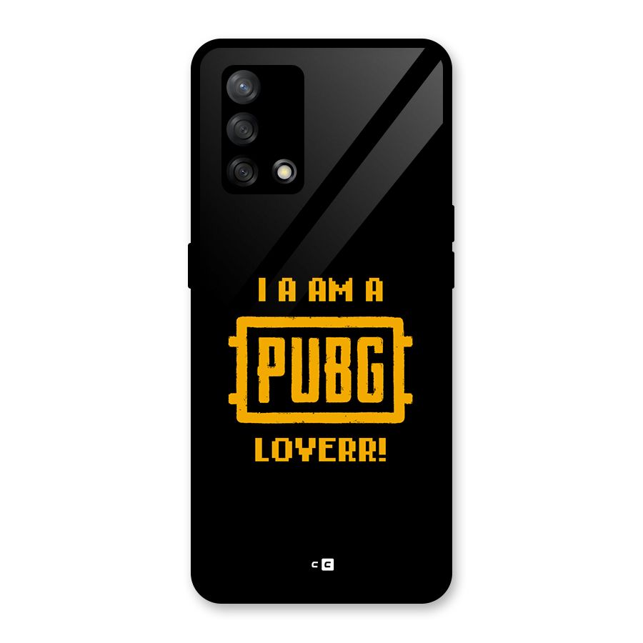 PUBG Lover Glass Back Case for Oppo F19