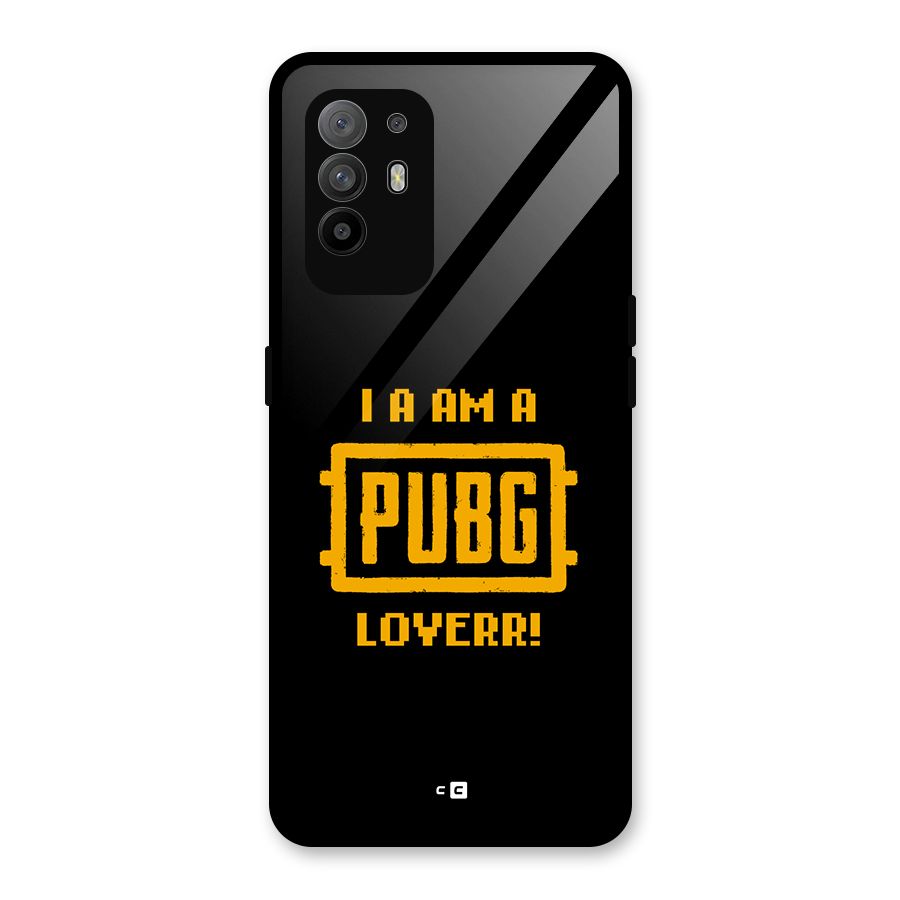 PUBG Lover Glass Back Case for Oppo F19 Pro Plus 5G