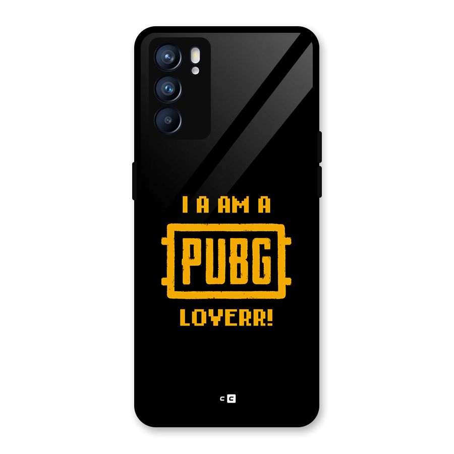 PUBG Lover Glass Back Case for Oppo Reno6 5G