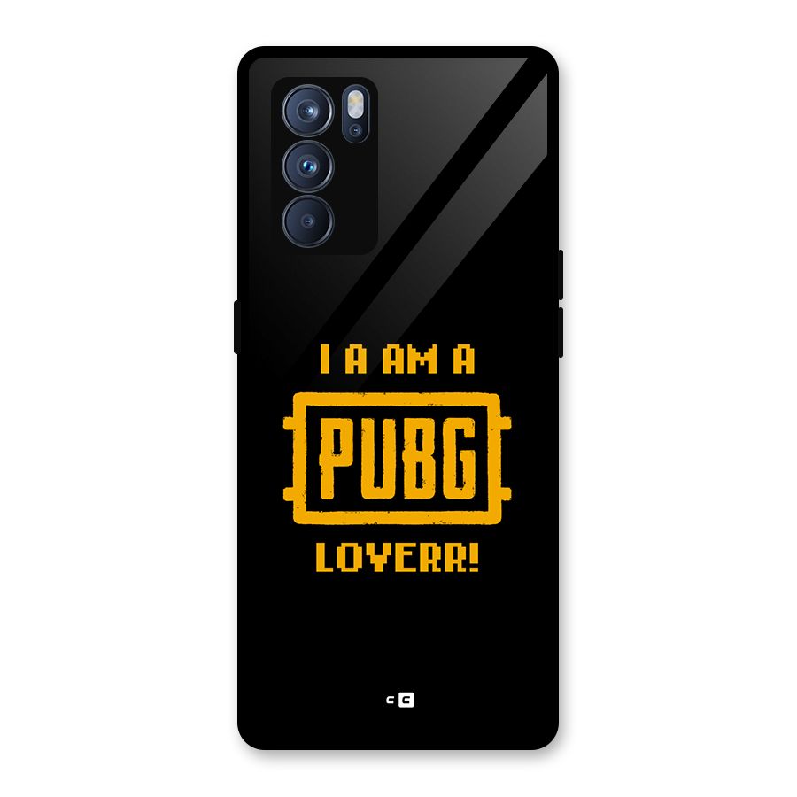 PUBG Lover Glass Back Case for Oppo Reno6 Pro 5G