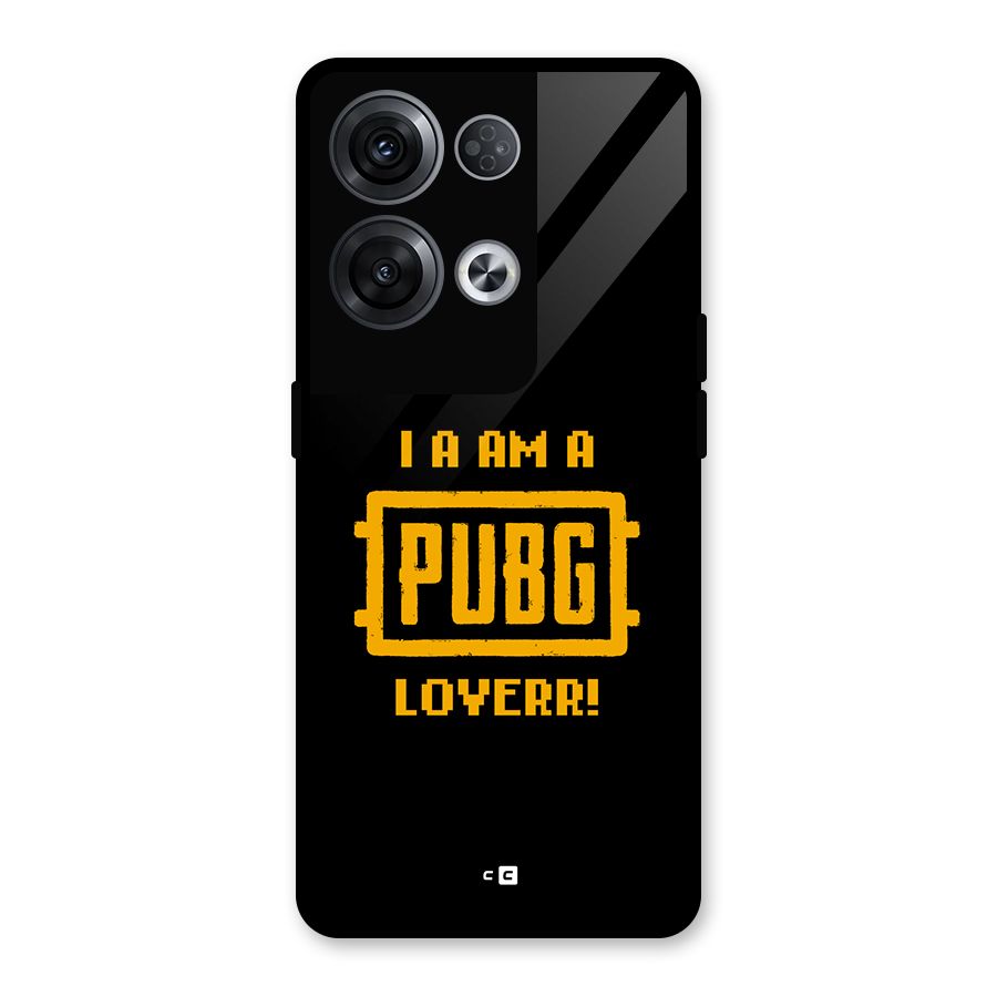PUBG Lover Glass Back Case for Oppo Reno8 Pro 5G