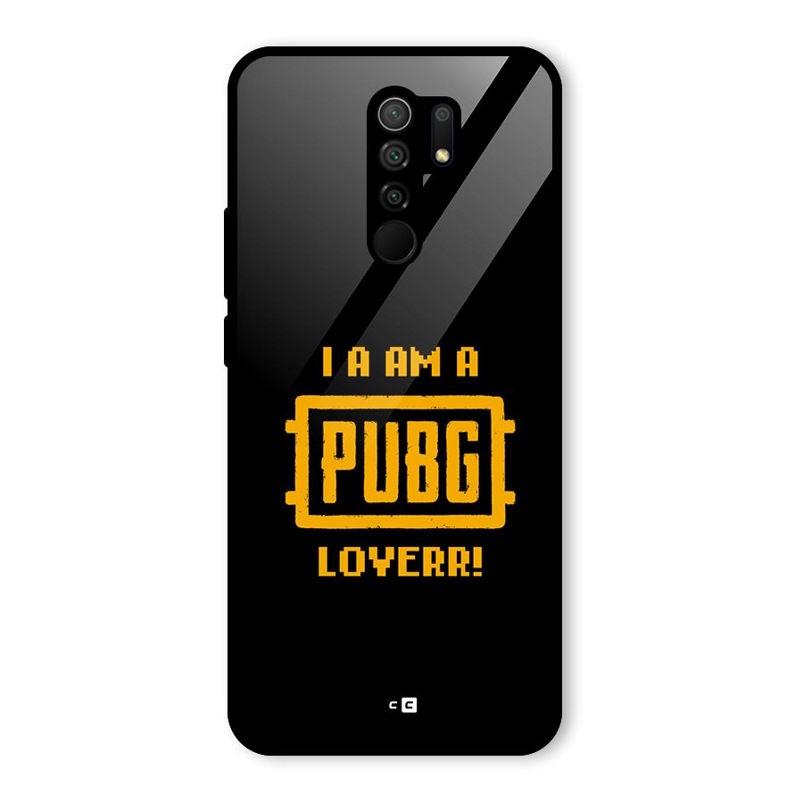 PUBG Lover Glass Back Case for Poco M2