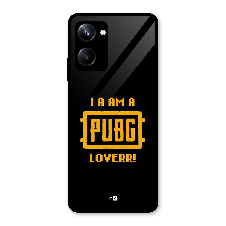 PUBG Lover Glass Back Case for Realme 10 Pro