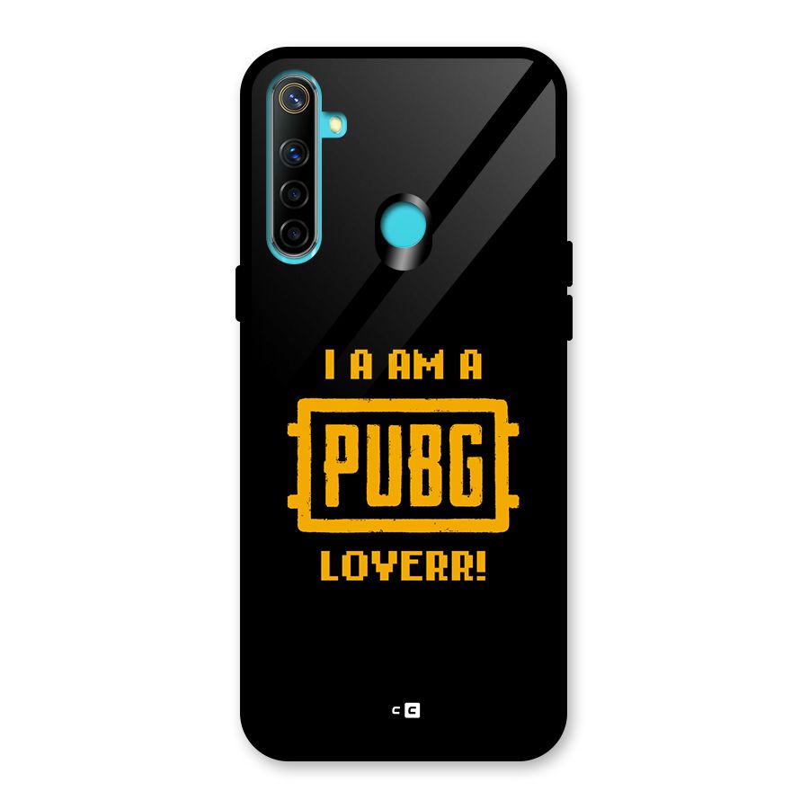PUBG Lover Glass Back Case for Realme 5i