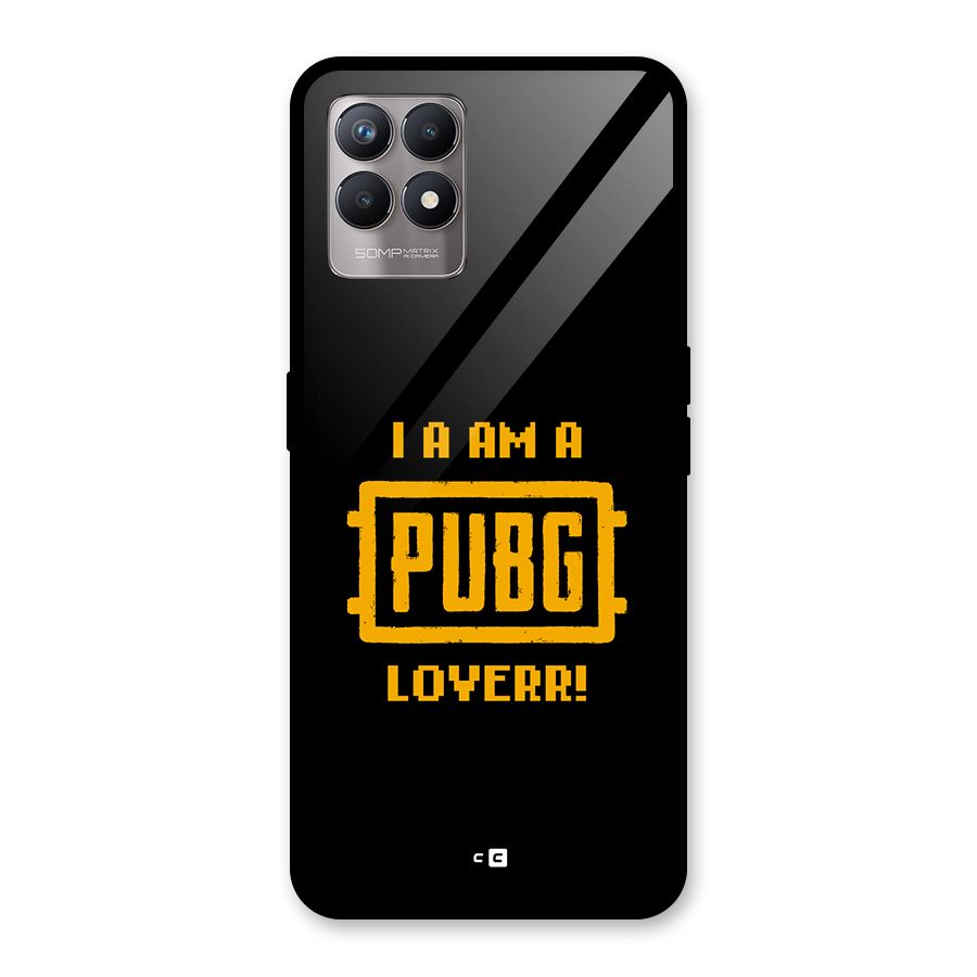 PUBG Lover Glass Back Case for Realme 8i