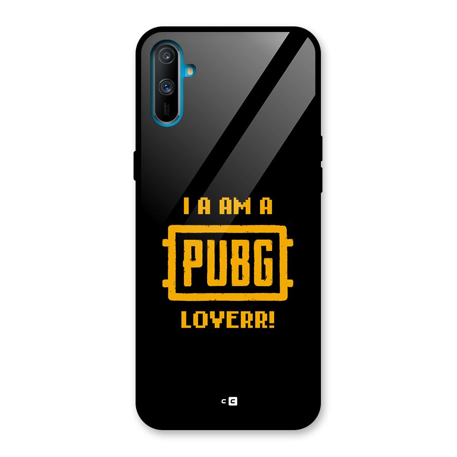 PUBG Lover Glass Back Case for Realme C3