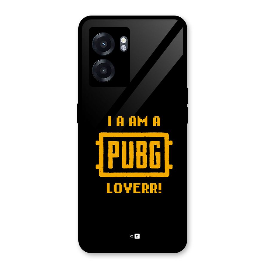 PUBG Lover Glass Back Case for Realme Narzo 50 5G