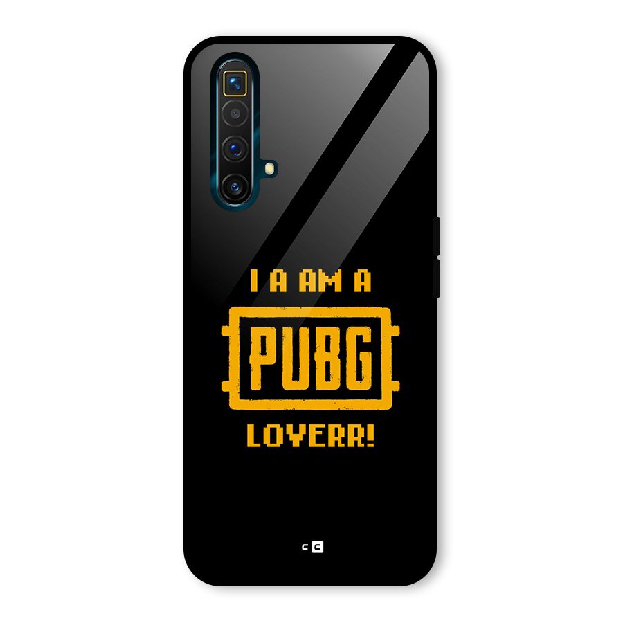 PUBG Lover Glass Back Case for Realme X3