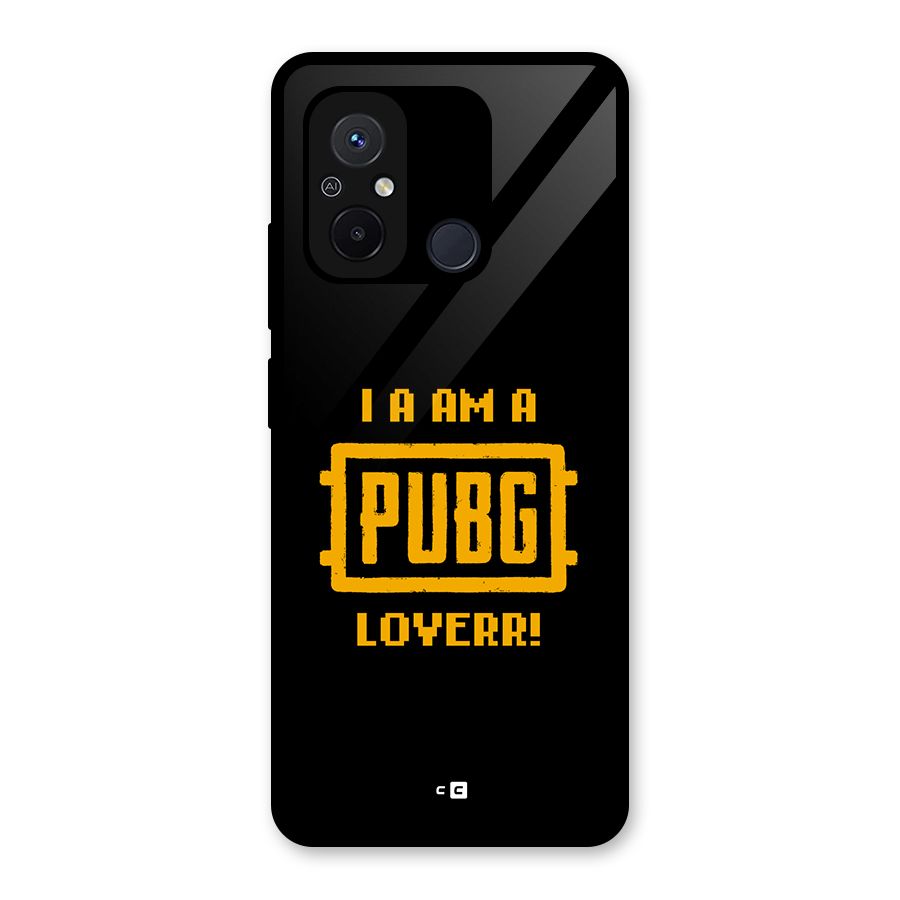 PUBG Lover Glass Back Case for Redmi 12C