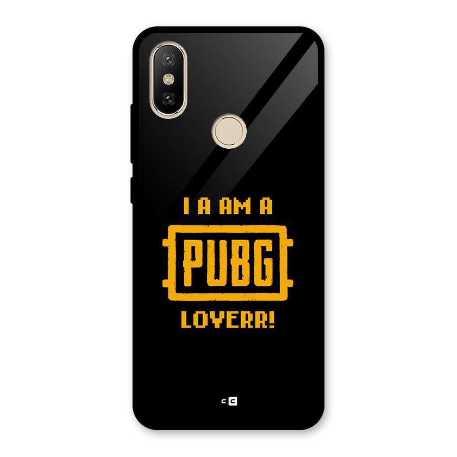PUBG Lover Glass Back Case for Redmi A2